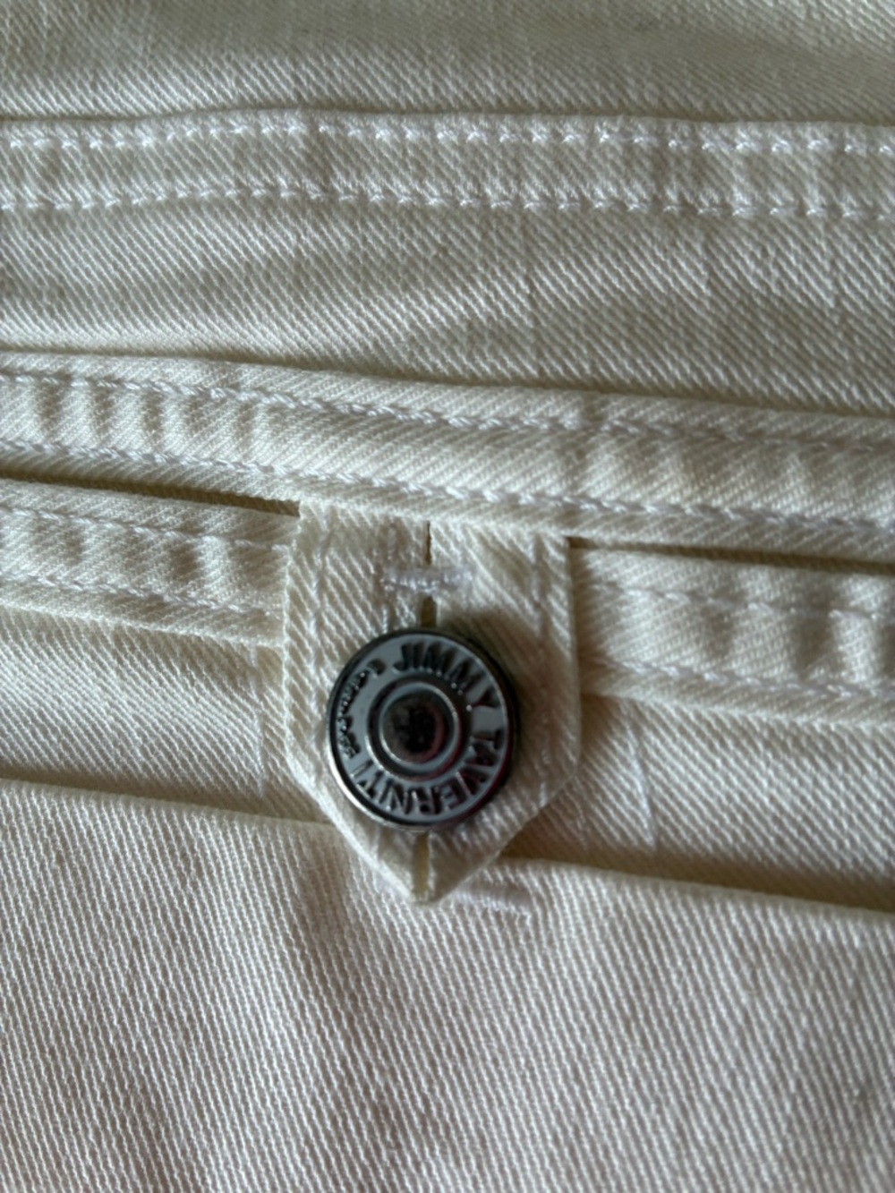 White Ankle Jeans - Jimmy Taverniti